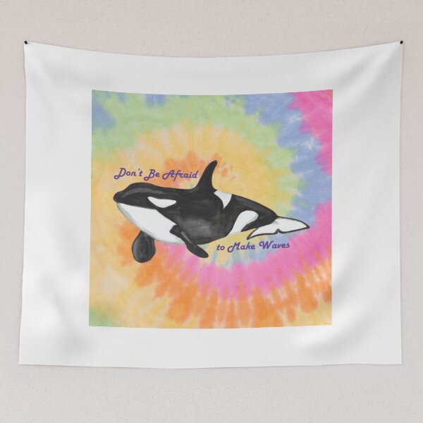 Item preview, Orca Make Waves designed and sold by nicholcoffeyArt.
