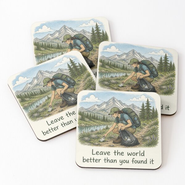 Item preview, Leave the world better than you found it designed and sold by CinemaChronik.