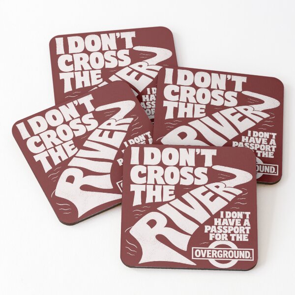 Item preview, I don't cross the river. designed and sold by RetroPaul63.