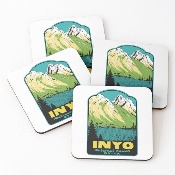 Artikelvorschau, Inyo National Forest Kalifornien Retro entworfen und verkauft von HalpinDesign.