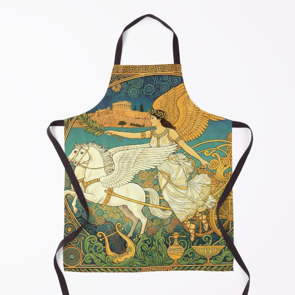 Item preview, Nike, Goddess of Victory | Greek Mythology Art Print | Stoneflower-Art designed and sold by Stoneflower-Art.