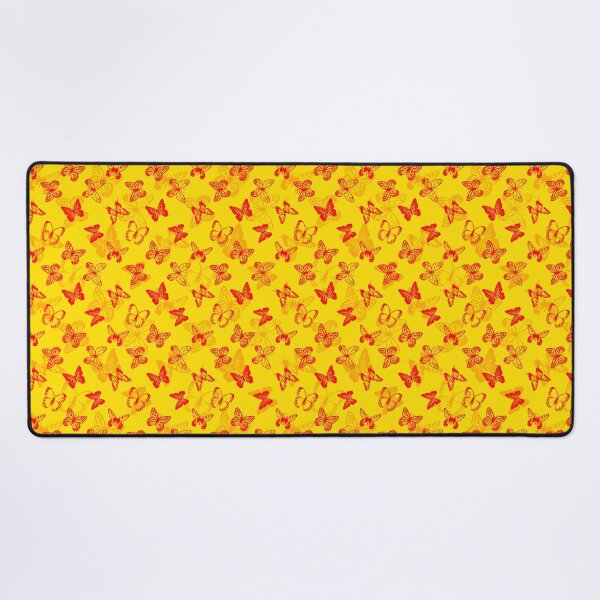 Item preview, Yellow and Red Butterfly Pattern Design designed and sold by PatternTitan.