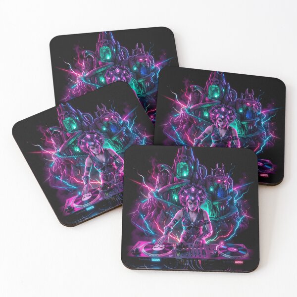 Item preview, EviL DJ - Sorceress of the Night Snake Beats designed and sold by keythxctrs.