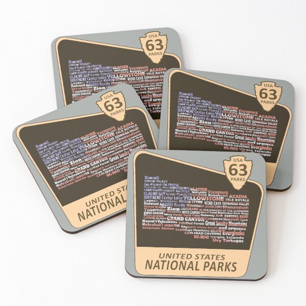Item preview, USA NATIONAL PARKS 63 designed and sold by Troy Stapek.