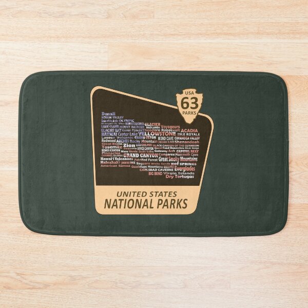 Item preview, USA NATIONAL PARKS 63 designed and sold by Troy Stapek.