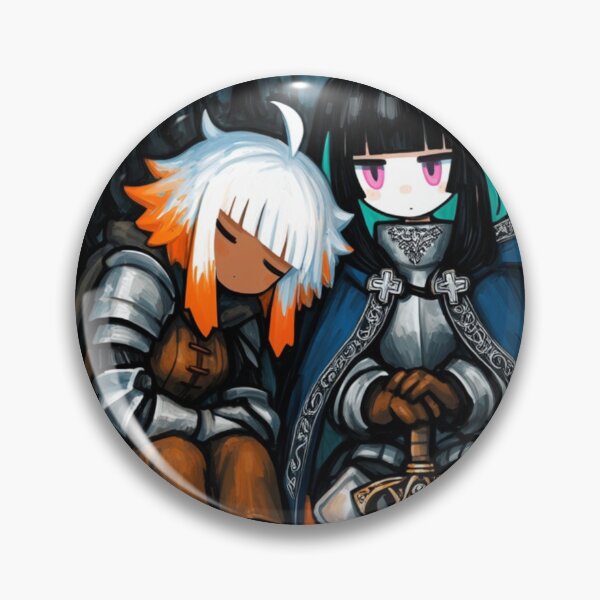 Item preview, Lesbian knight and her squire designed and sold by The King's general goods.