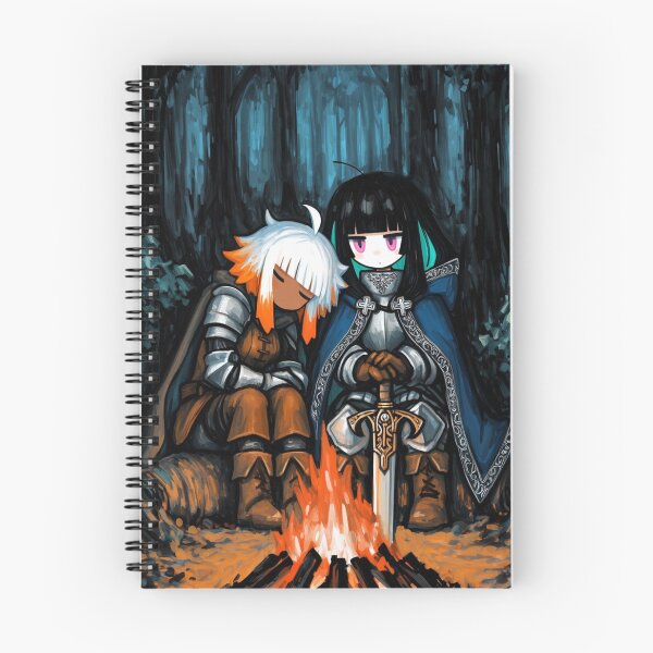 Item preview, Lesbian knight and her squire designed and sold by The King's general goods.