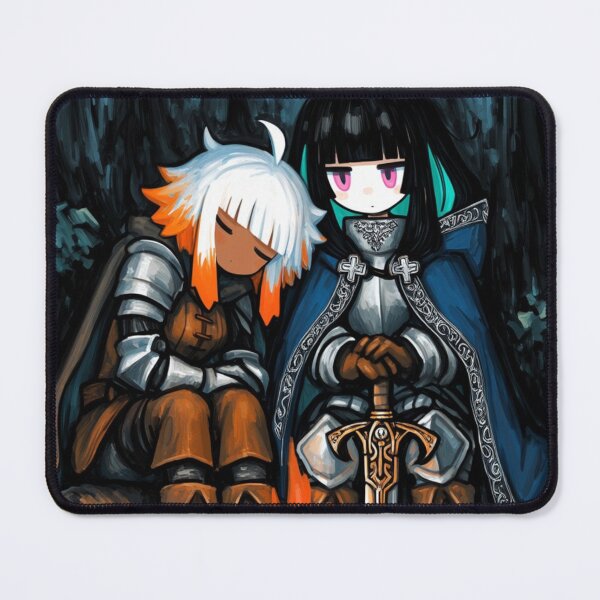 Item preview, Lesbian knight and her squire designed and sold by The King's general goods.