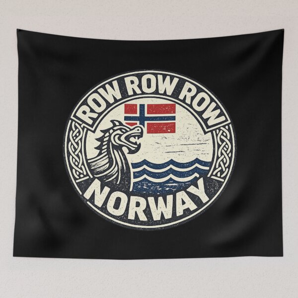 Artikelvorschau, ROW ROW ROW NORWEGEN entworfen und verkauft von HiPatti.