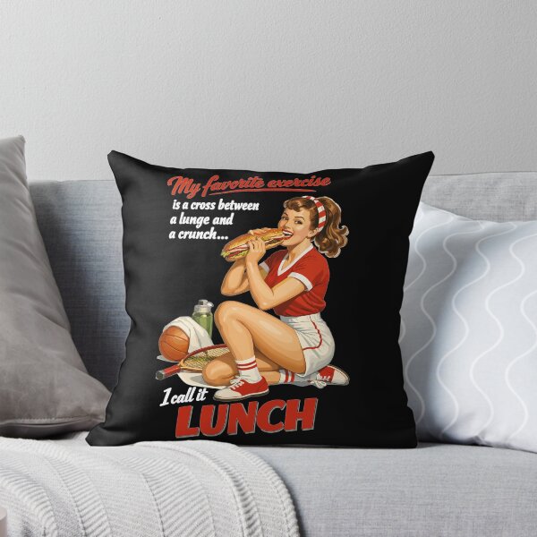Item preview, Retro Pin-Up Fitness Lunch: Fun Sports Design designed and sold by Pineapple-Tree.