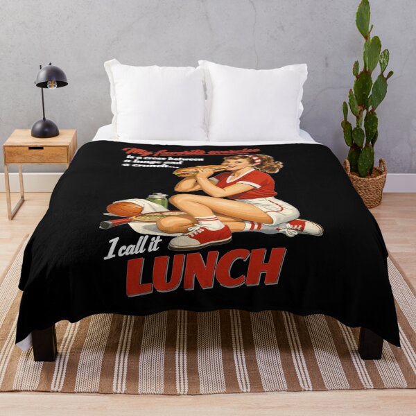 Item preview, Retro Pin-Up Fitness Lunch: Fun Sports Design designed and sold by Pineapple-Tree.