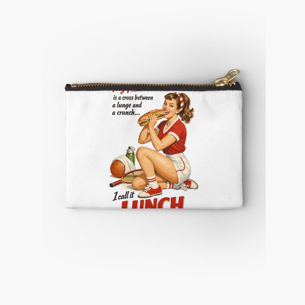 Item preview, Retro Pin-Up Fitness Lunch: Fun Sports Design designed and sold by Pineapple-Tree.