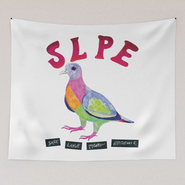 Item preview, Salt Lake Pigeon Epidemic Band designed and sold by nicholcoffeyArt.