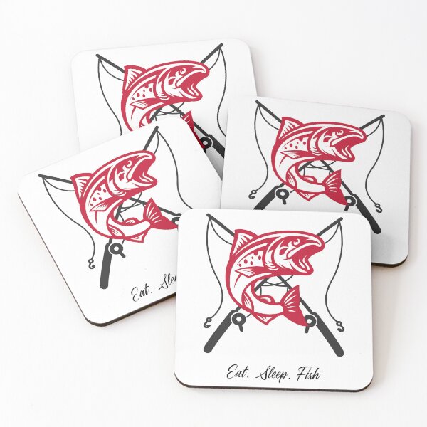 Item preview, Eat.Sleep.Fish designed and sold by SummersInColor.