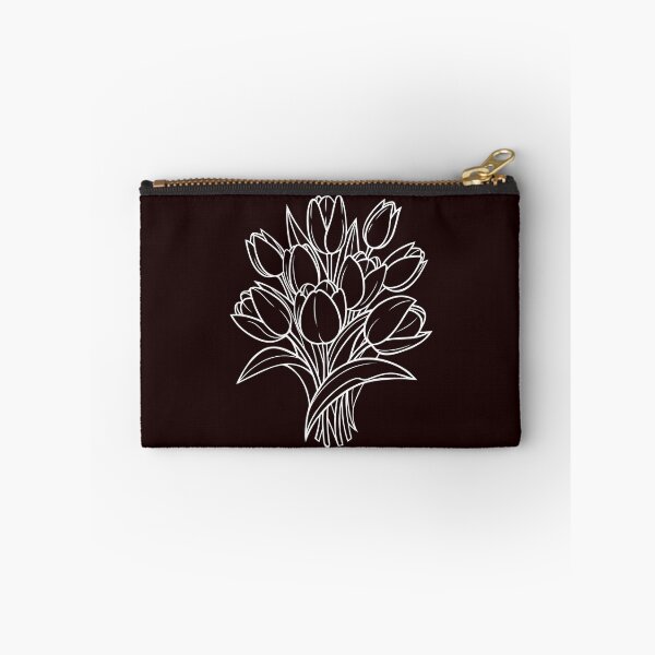 Item preview, Elegant Tulip Bouquet Line Art Illustration designed and sold by ArtPer-design.