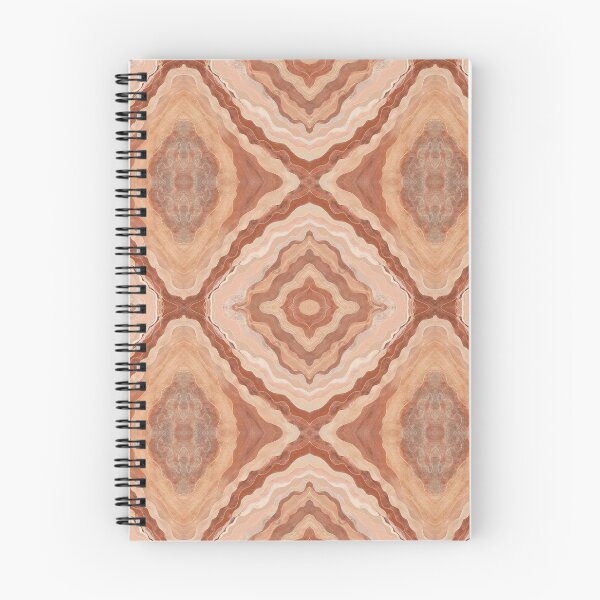 Item preview, Terracotta Agate Wave Minimalist Boho Seamless Pattern designed and sold by Witsnu7356.