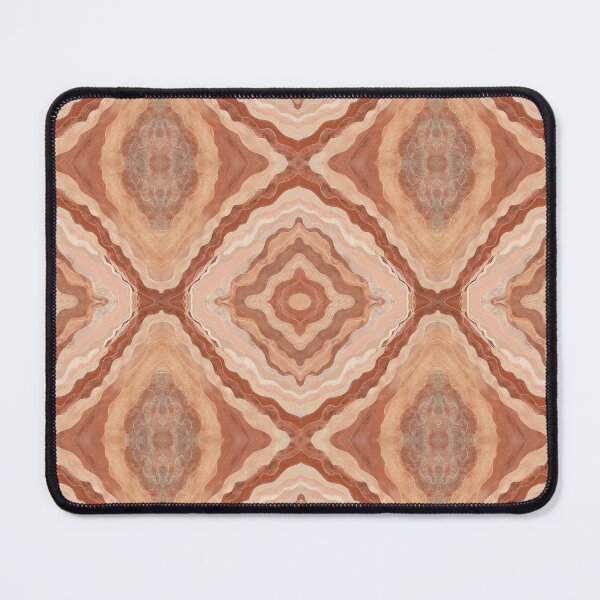 Item preview, Terracotta Agate Wave Minimalist Boho Seamless Pattern designed and sold by Witsnu7356.