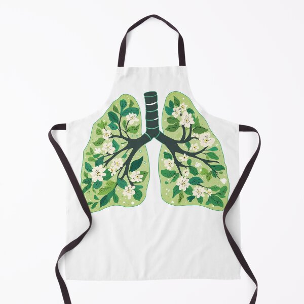 Item preview, Floral Lungs Vintage Botanical Anatomy Lime Green Leaves Flower Aesthetic Streetwear Graphic designed and sold by DesignArtist.ia.