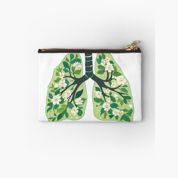 Item preview, Floral Lungs Vintage Botanical Anatomy Lime Green Leaves Flower Aesthetic Streetwear Graphic designed and sold by DesignArtist.ia.