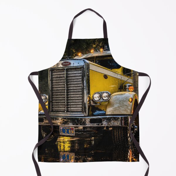 Item preview, The Long Haul – Classic Peterbilt in the Rain designed and sold by Kimberly Palmer.