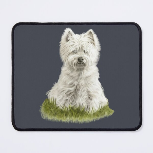 Item preview, West Highland White Terrier Original Freehand Illustration, DOG designed and sold by JoyfulWhimsy.