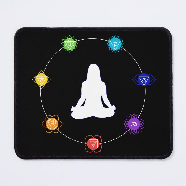 Item preview, Third Eye Chakra Yoga - Lotus Pose, Female Figure designed and sold by TheThankfulTyne.
