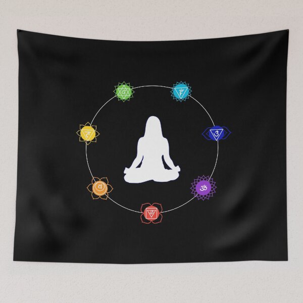 Item preview, Third Eye Chakra Yoga - Lotus Pose, Female Figure designed and sold by TheThankfulTyne.
