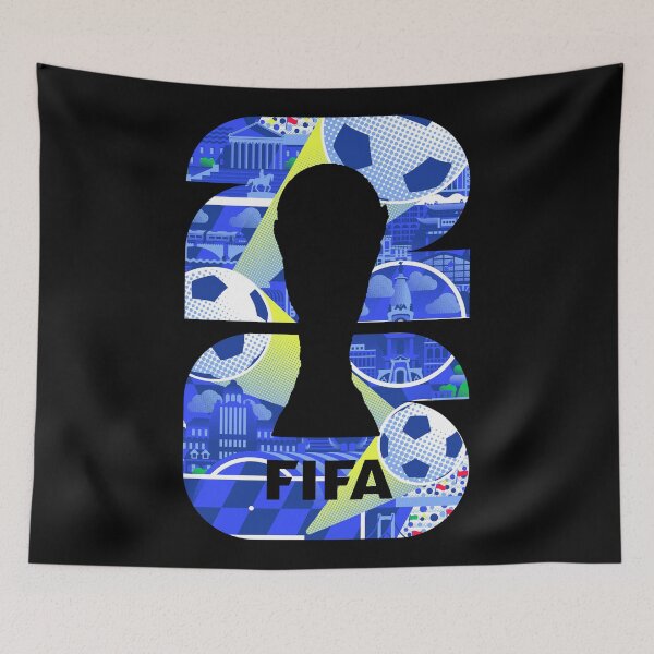 Item preview, World Cup 2026 Blue Pop Art designed and sold by markusvertikal.
