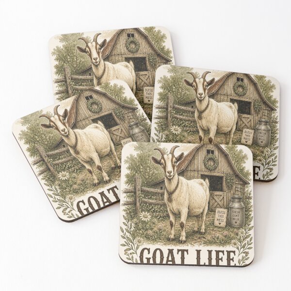 Item preview, Goat Life Farmhouse designed and sold by SunnyDesign82.