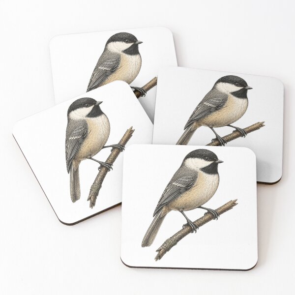 Item preview, Black-capped Chickadee designed and sold by KrungiT Design .