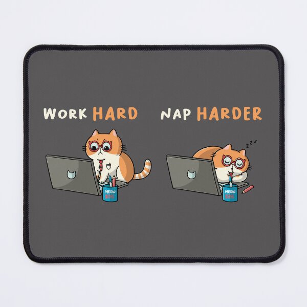 Item preview, Work hard nap harder designed and sold by Freecheese.
