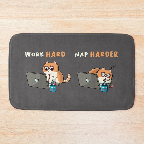 Item preview, Work hard nap harder designed and sold by Freecheese.