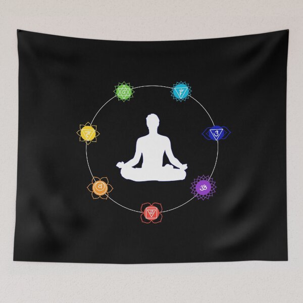 Item preview, Third Eye Chakra Yoga - Lotus Pose, Male Figure designed and sold by TheThankfulTyne.