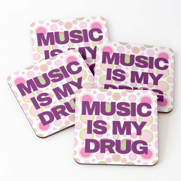Item preview, Music is my drug  designed and sold by alleycatt111.