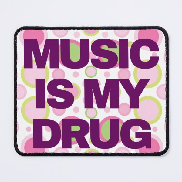Item preview, Music is my drug designed and sold by alleycatt111.