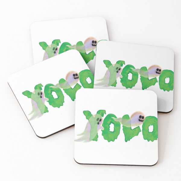 Item preview, YOLO except ghosts designed and sold by nicholcoffeyArt.