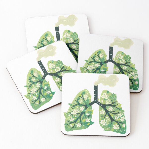 Item preview, Floral Lungs Organic Anatomy Smoking Trachea Leaves Flower Nature Streetwear Graphic designed and sold by DesignArtist.ia.