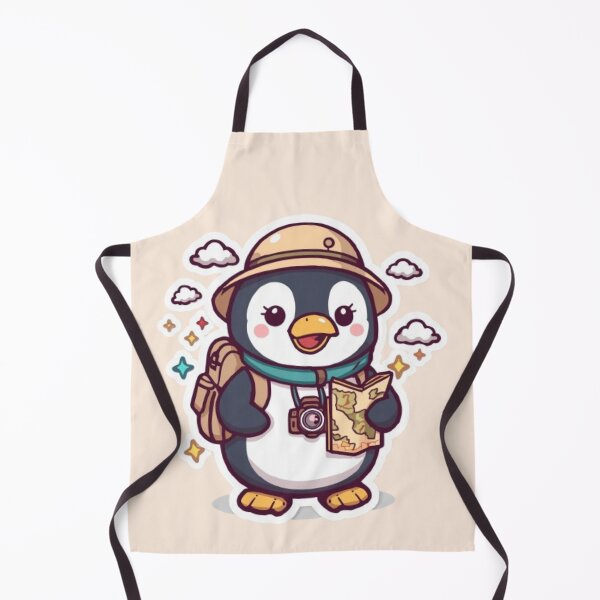 Item preview, Cute Penguin Backpacker Sticker | Kawaii Travel Penguin Adventure Gift designed and sold by Stylestickers55.