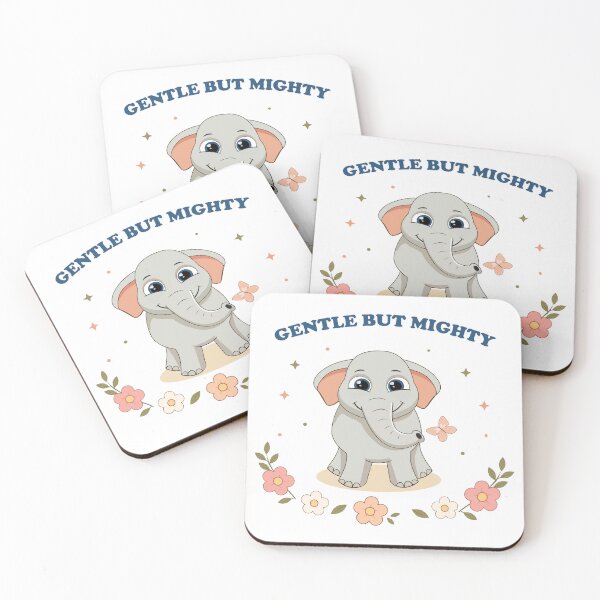 Item preview, Whimsy Animal Elephant (Gentle but Mighty) designed and sold by MascarenoM.