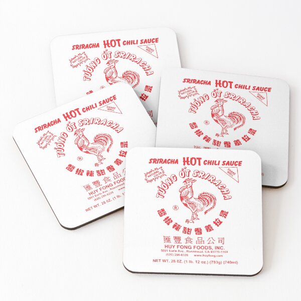 Item preview, Vintage Hot Chili Sauce Rooster Label designed and sold by AndrewNoggin.