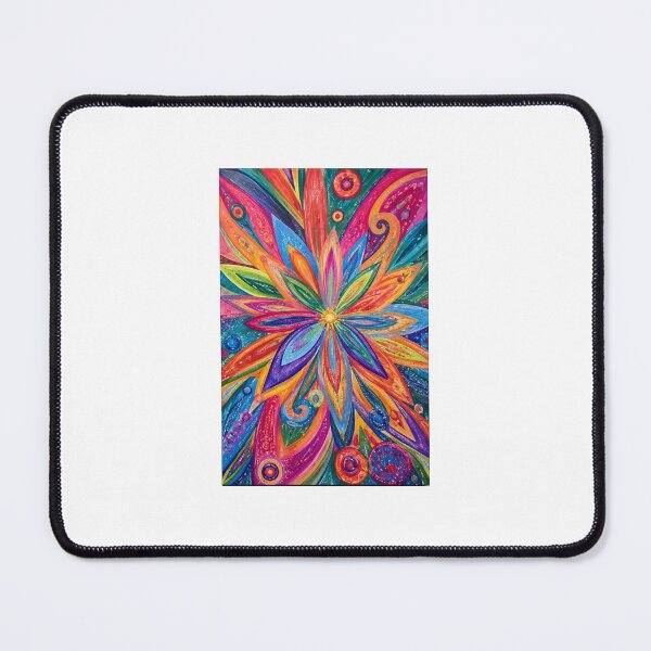 Item preview, Meditation, flowers, energy flow, fractals, beauty, vibrant, nature Everything is a flow of energy! Everything in our world can be represented as energy! designed and sold by nataliukraine.