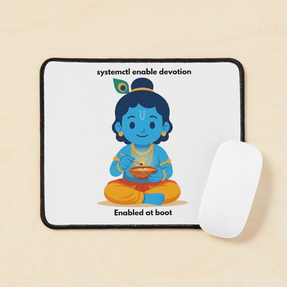 Item preview, Mouse Pad designed and sold by BhaktiByte.