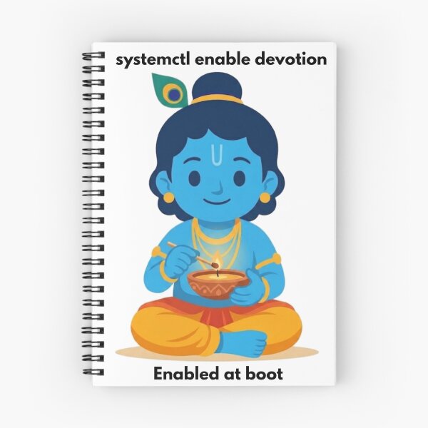 Item preview, systemctl enable devotion | Linux Developer Sticker | Tech Humor designed and sold by BhaktiByte.