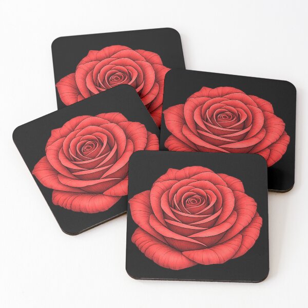 Item preview, Red rose designed and sold by Side Quest Co..