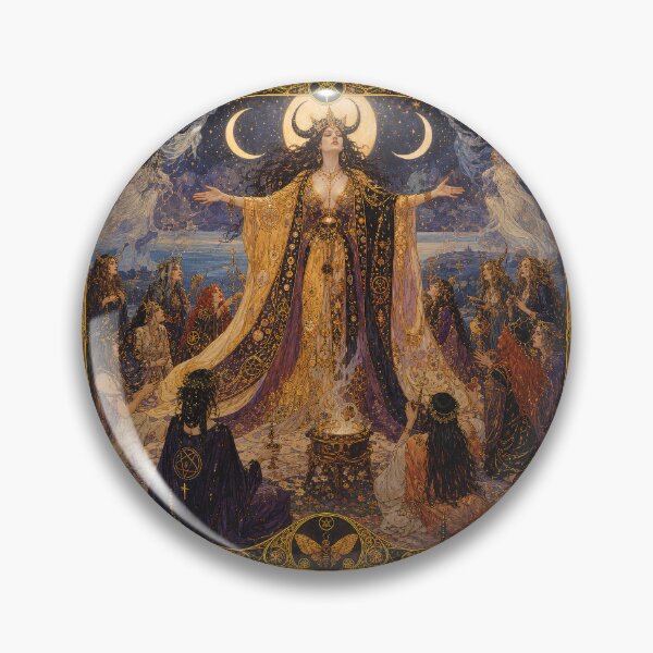 Item preview, Lilith, Queen of the Sabbat | Occult Witch Art  designed and sold by Stoneflower-Art.
