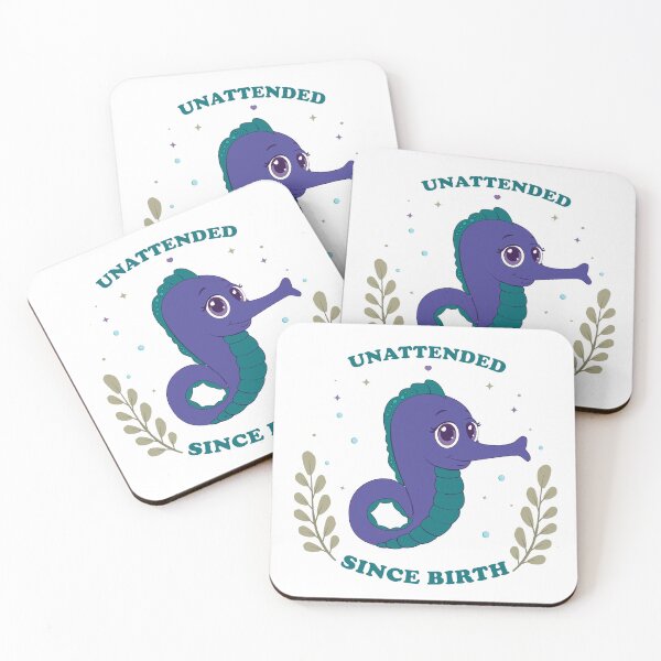 Item preview, Whimsy Sea Friend Sea Horse (Unattended Since Birth) designed and sold by MascarenoM.