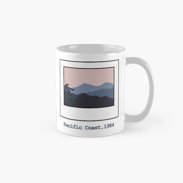 Item preview, Retro Pacific Coast Mountains designed and sold by MirelaBadea.