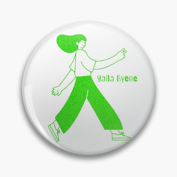 Item preview, Funny Arabic Phrase Shirt Yalla Byeee Confident Lady Sasscore Tee Arabic Slang Funny Saying Introvert Humor designed and sold by RealLifeMerchies.