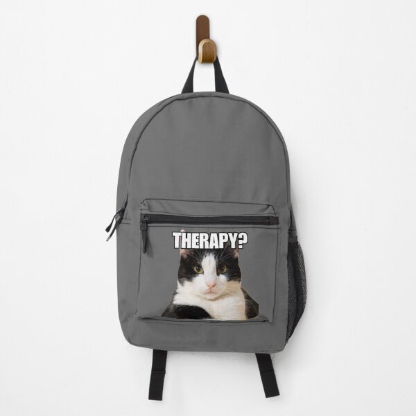 Item preview, Cat Meme 'Therapy?' designed and sold by Late Theory.