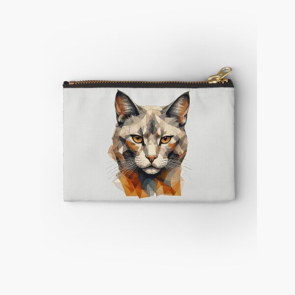 Item preview, Geometric Maine Coon - Modern Pet Art designed and sold by Tklezardesigns.